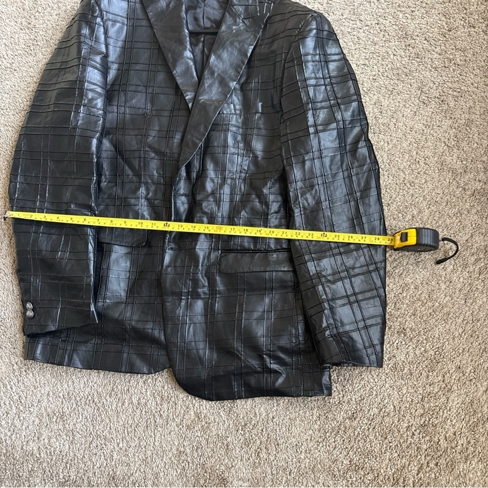Lazino Vintage Black Quitled Jacket - Picture 7 of 8